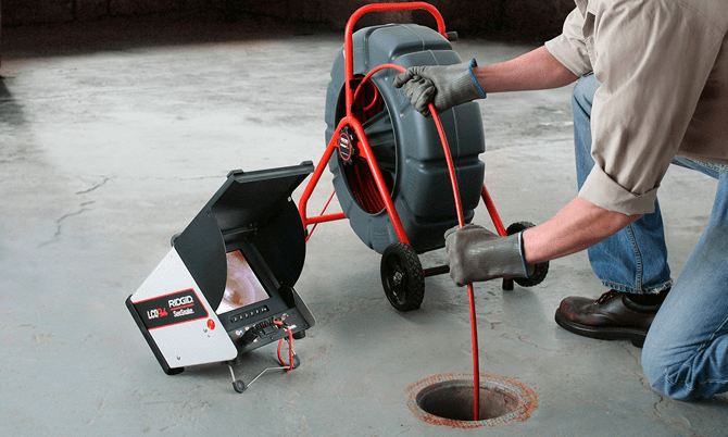 Video Pipe Inspection in Blyn
